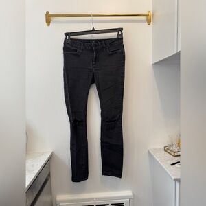 Lucky Brand Black Jeans Distressed